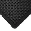 Foto - Černá gumová protiúnavová průmyslová rohož - 120 x 90 x 1,4 cm