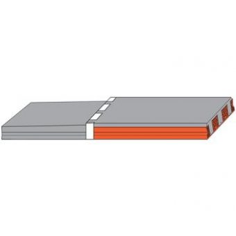 Keramický balkónový panel HELUZ 6000x800x230