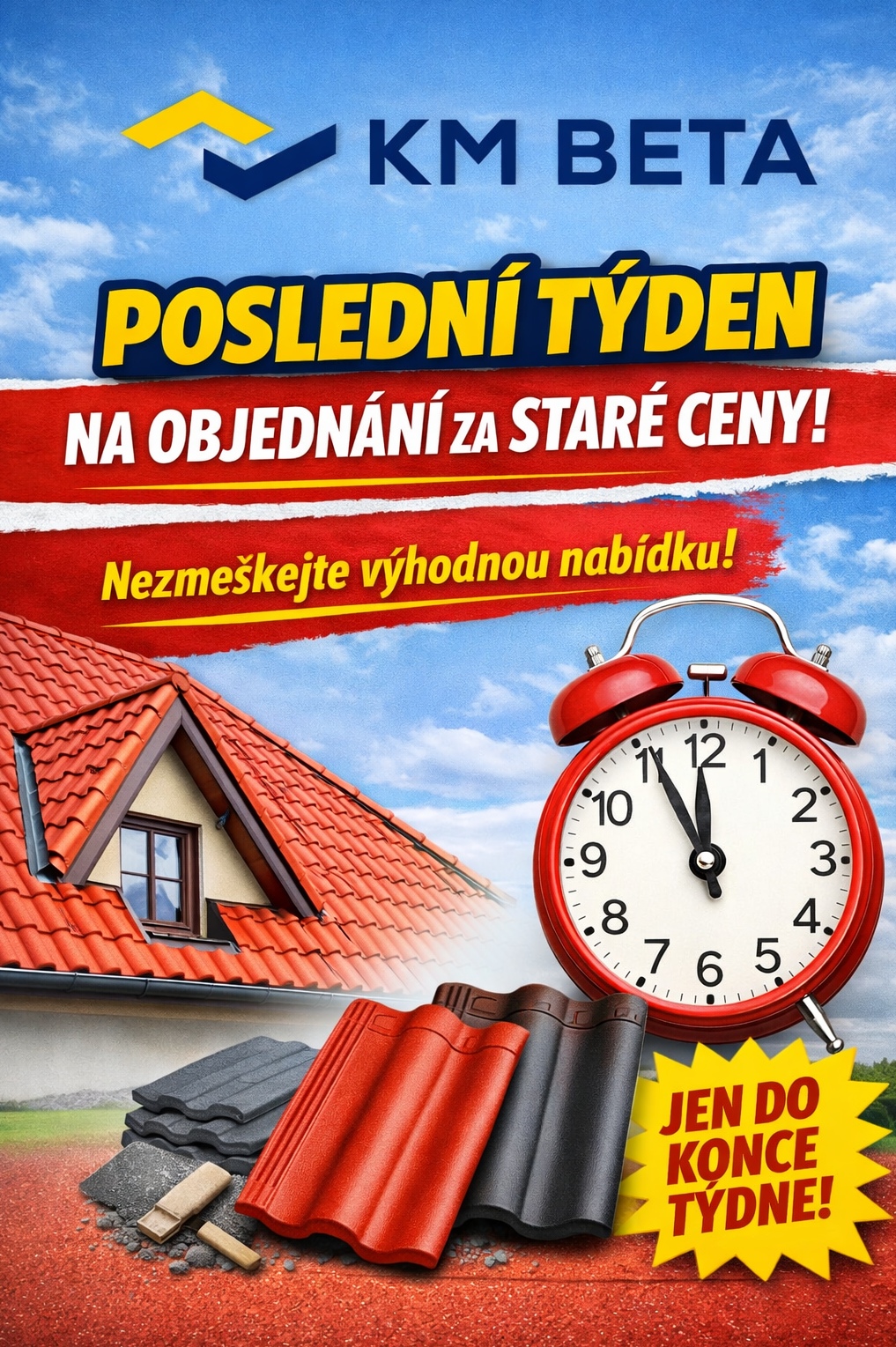 Staré ceny KM BETA platí už jen týden!